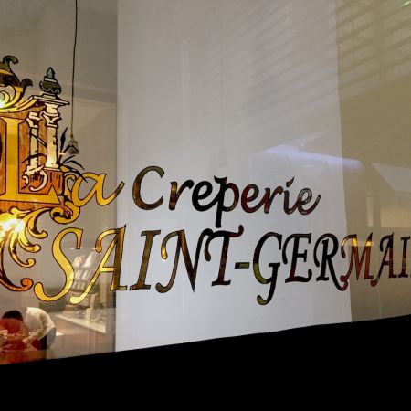 Arstistic Gold Leaf Signwriting - La Creperie - 2